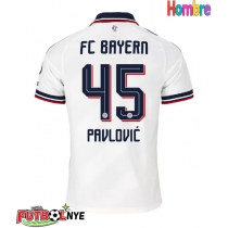 Camiseta Bayern Munich Aleksandar Pavlovic #45 Visitante Equipación 2026-27 manga corta